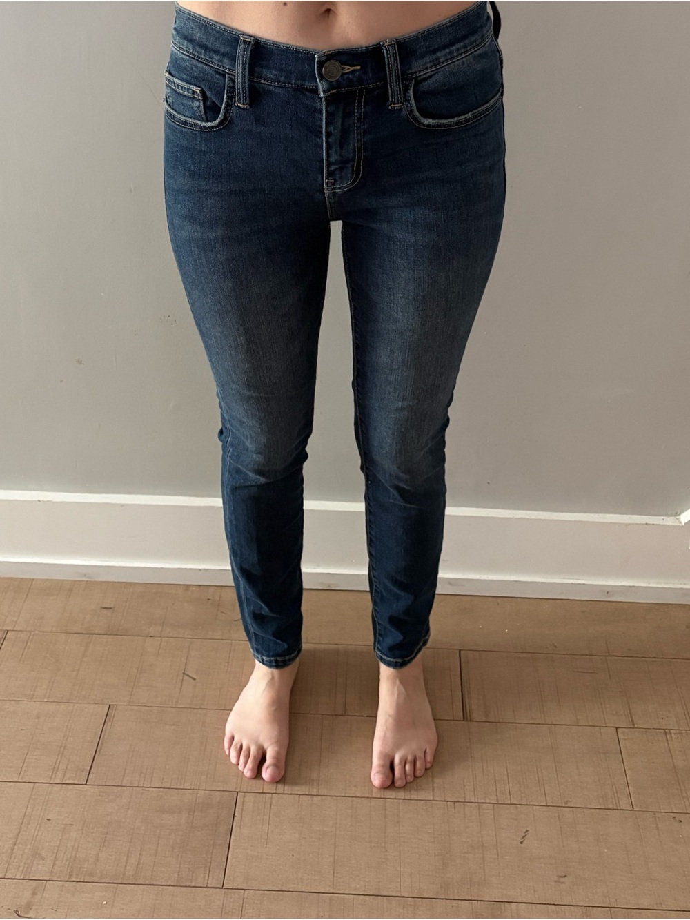 Current/Elliott Dark wash skinny jeans